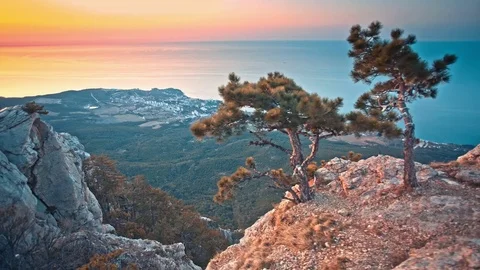 Coast of the Black Sea 库存影片 83576111