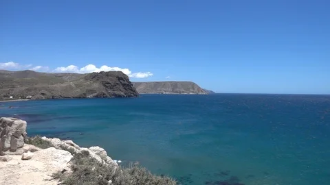 The coast in the blacks of almeria Stock Footage 90169062