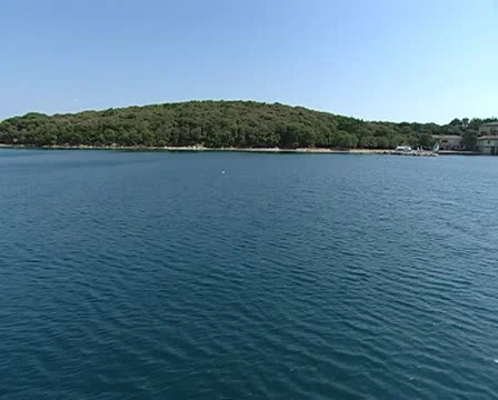 Coast of Brijuni, Croatia Stock Footage 10717827