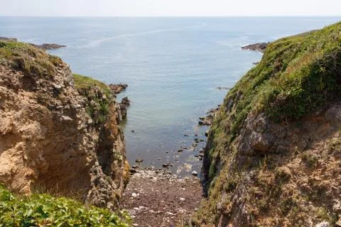 Coast in Brittany Stock Photos