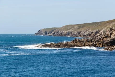 Coast in Brittany Stock Photos