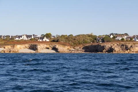 Coast in Brittany Stock Photos