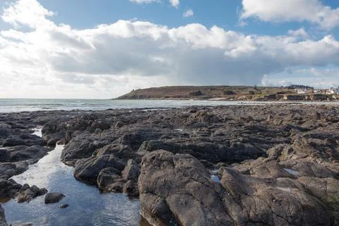 Coast in Brittany Stock Photos