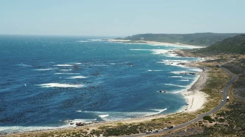 Coast of the cape of good hope Stock Footage 83173130