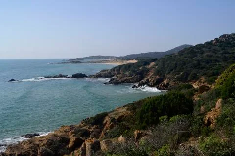 The coast of Chia Stock Photos