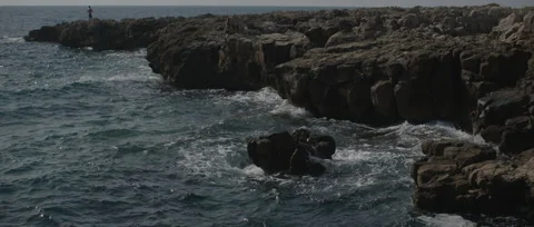 Coast with cliffs Stock Footage 51833445