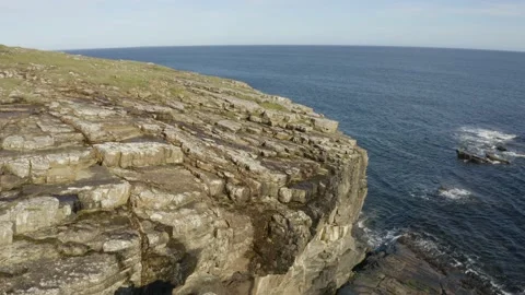 Coast with cliffs Stock Footage 219812368