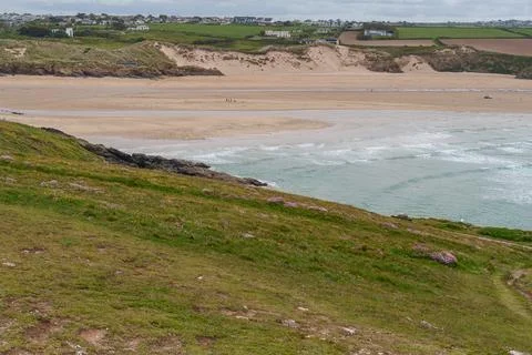 The coast of cornwall in england Foto stock