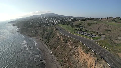 Coast Drive scenic view Stock-Footage 251754545