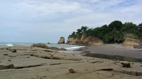 Coast of ecuador Stock Footage 10838763
