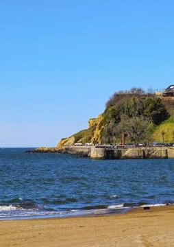 Coast of getxo Stock Photos