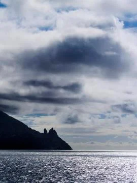 Coast of  gomera Stock Photos