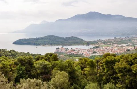 Coast of Greece Foto stock