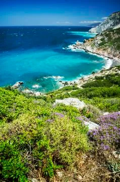 Coast of Greece Stock-Fotos