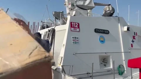Coast Guard Continues With Disaster Relief Activities In Hatay, Turkey Stock Footage 233445938
