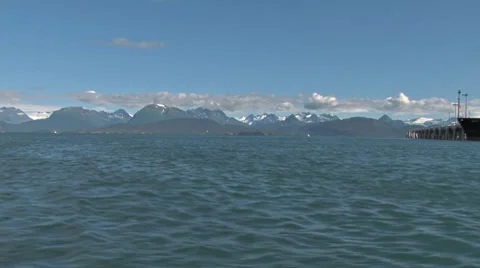 Coast Guard Cutter - passing by Stock Footage 8569215