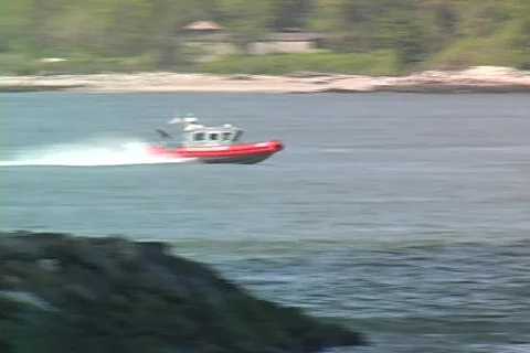 Coast Guard Video stock 77396
