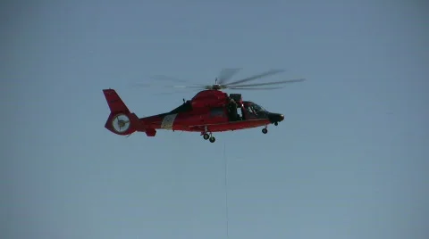 Coast Guard helicopter 動画素材 554901