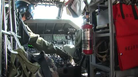 Coast Guard helicopter Stock Footage 12594809