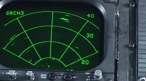 Coast Guard Jayhawk instrument panel Video stock 12594235