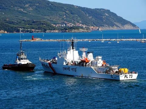 Coast Guard Ship Foto stock