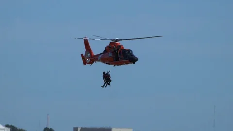 Coast Guard Training Demo Stock Footage 118903143