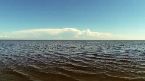 The coast of the Gulf Video stock 25423248