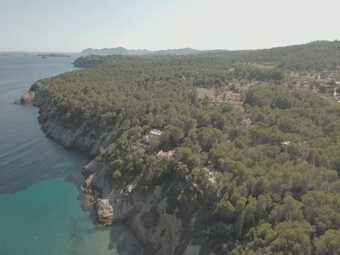 Coast ibiza Stock Footage 70816466