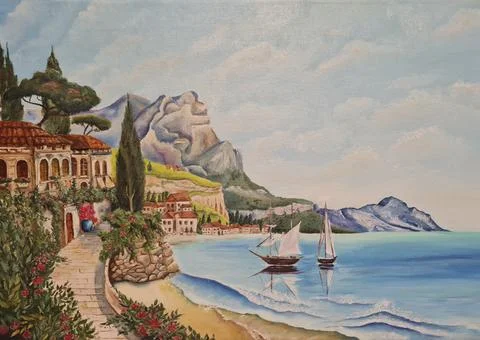 The coast Stock Illustration