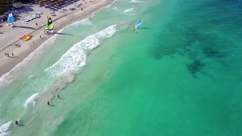 Coast of island Stock Footage 84250496