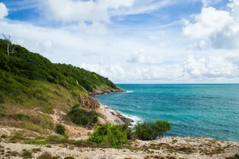 Coast of koh samet. Stock Photos