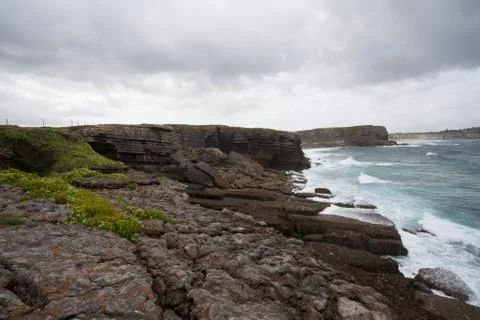 Coast landscape. Foto stock