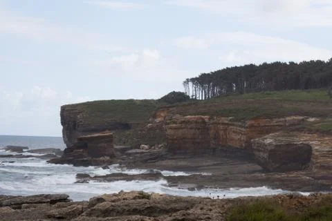 Coast landscape. Stock Photos
