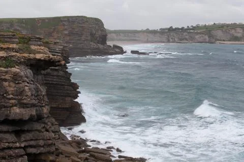 Coast landscape. Stock Photos