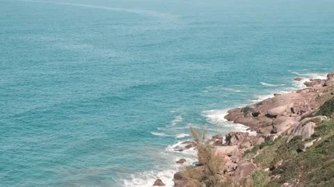 Coast of the mediterranean Stock Footage 138514678