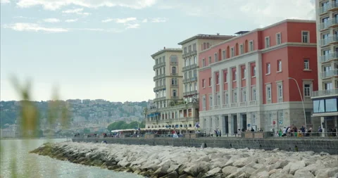 The coast of Naples, Italy Stock Footage 251903120