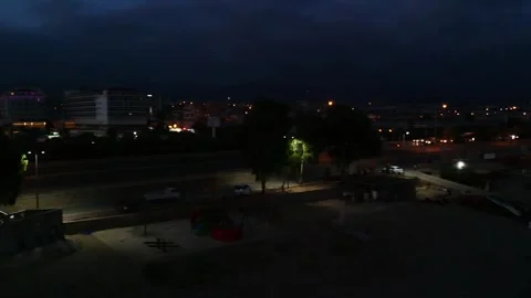 Coast at night Stockbeeldmateriaal 251645570