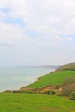 Coast of Normandy Stock Photos