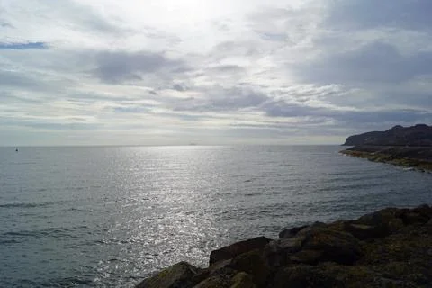 Coast at Old Howth Harbour Stock Photos