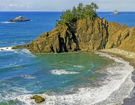 Coast of Oregon Stock Photos