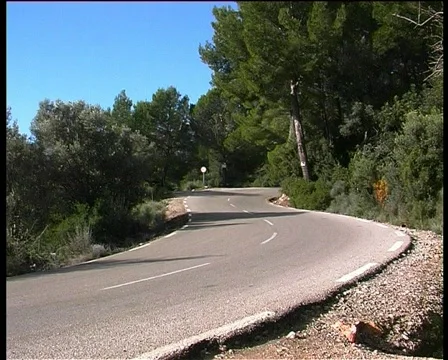 Coast road, Car Stock Footage 123297