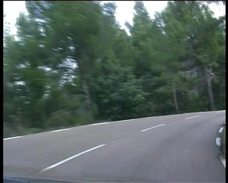 Coast road Stock Footage 123299