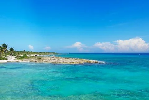 Coast of Roatan Stock Photos
