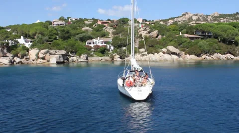 Coast of Sardinia Stock Footage 36267630