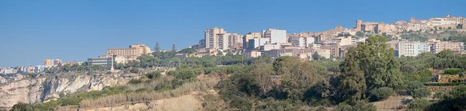 The coast at Sciacca  Stock Photos