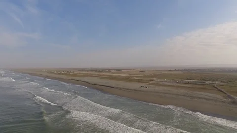 Coast sea drone Video stock 96781796