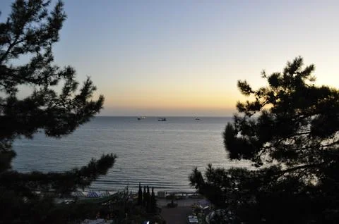 Coast of Sochi Stock Photos