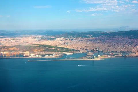The coast of Spain 库存照片