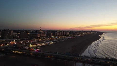 Coast on Sunset Stock Footage 231105186