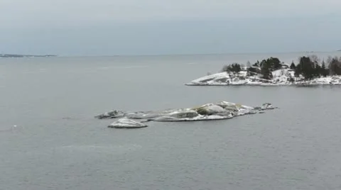 The coast of Sweden Stock Footage 20435053